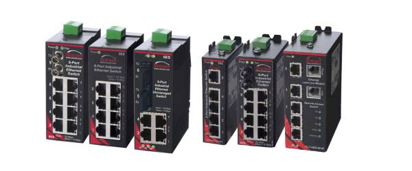 SLX-6RS INDUSTRIAL ETHERNET RING SWITCH WITH MONITORING 