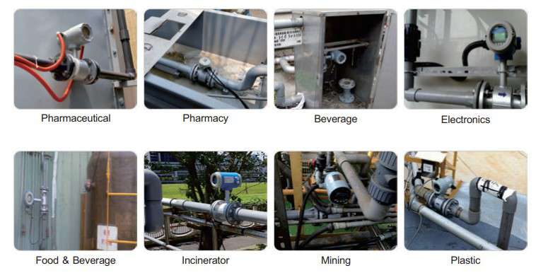 Một số ứng dụng của Flow meter EPD Finetek trong nhà máy