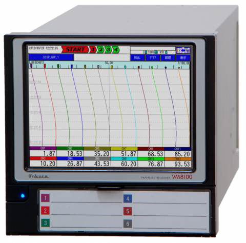 Recorder Bộ ghi dữ liệu VM8100A Ohkura Việt Nam