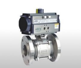 Valve OKS Aira -thiết bị truyền động quay bằng van nén khí Aira